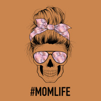 Pink Flower Mom Skull Heavyweight Hoodie | Teevron