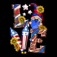 Love 4th Of July With Gnome Ladies Tee | Teevron