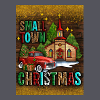 Small Town Christmas Church Vintage Hoodie | Teevron