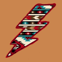 Western Aztec Pattern Lightning Heavyweight Hoodie | Teevron