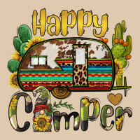 Happy Camper Caravan And Gnome Heavyweight Sweatshirt | Teevron