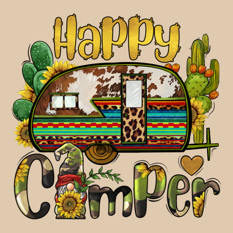 Happy Camper Caravan And Gnome Heavyweight Sweatshirt by BarkalooDesign | Teevron