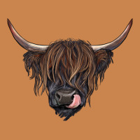 Black Highland Cow Heavyweight Hoodie | Teevron