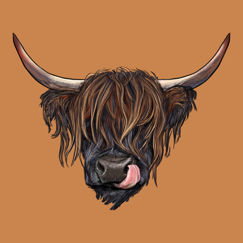 Black Highland Cow Heavyweight Hoodie by RanaPortraitStore | Teevron