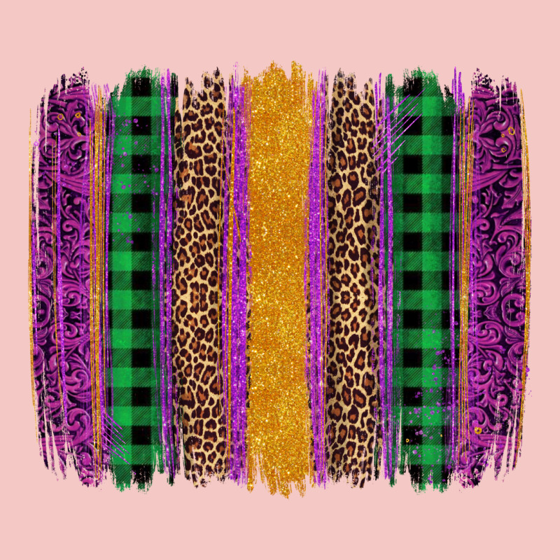 Mardi Gras Western Brush Stroke Urban Heavy Tee by Artiststas | Teevron