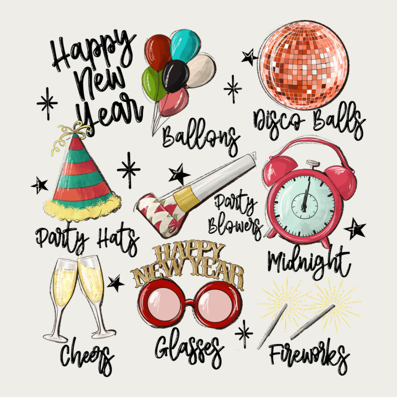 Happy New Year Zipper Hoodie by MaliasSmallBusiness | Teevron