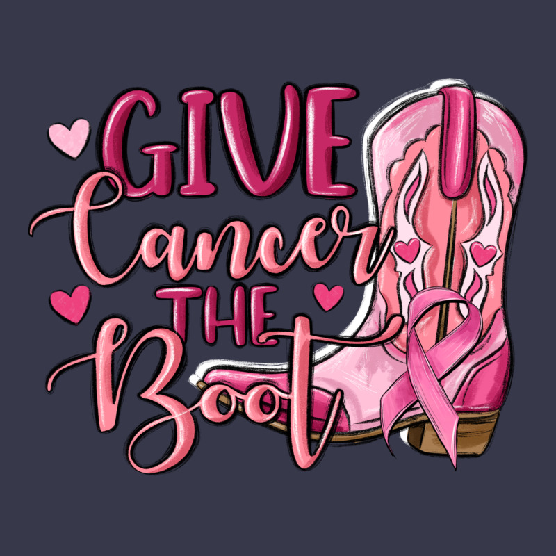 Give Cancer The Boot Long Sleeve Tee by MaliasSmallBusiness | Teevron