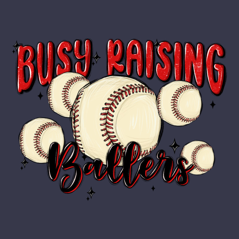 Busy Raising Ballers Long Sleeve Tee by MaliasSmallBusiness | Teevron