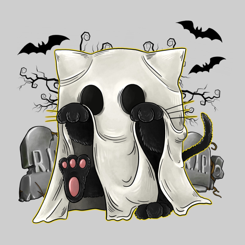 Ghost Cat Premium Tee by texasbilliewilder | Teevron