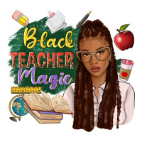 black teacher magic with afro | Teevron