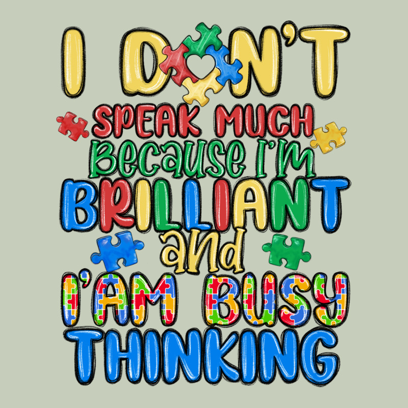 Dont Speak Much Because Im Brilliant Long Sleeve Tee by MaliasSmallBusiness | Teevron