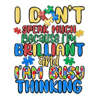 dont speak much because im brilliant | Teevron