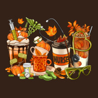 Fall Nurse Coffee Cups Heavy Core Tee | Teevron