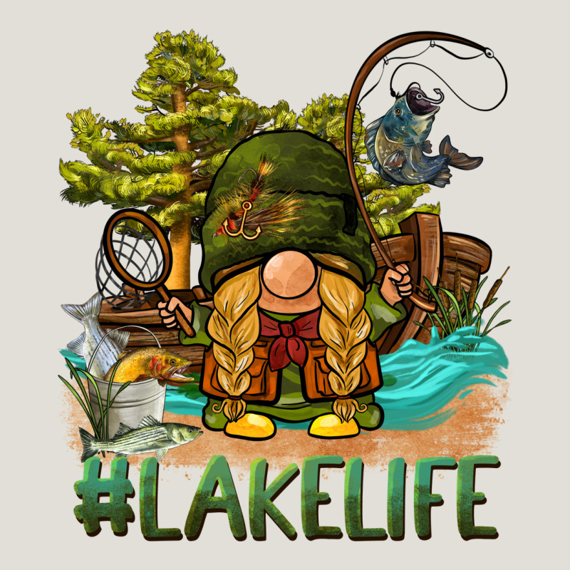 Lake Life Gnome Heavy Core Tee by BarkalooDesign | Teevron