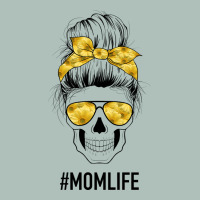 Yellow Flower Mom Skull Heavyweight Hoodie | Teevron