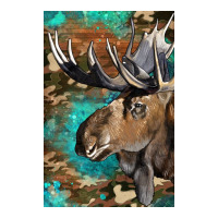 Western Camo Moose | Teevron