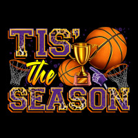 Tis' The Season Basketball Heavy Core Tee | Teevron
