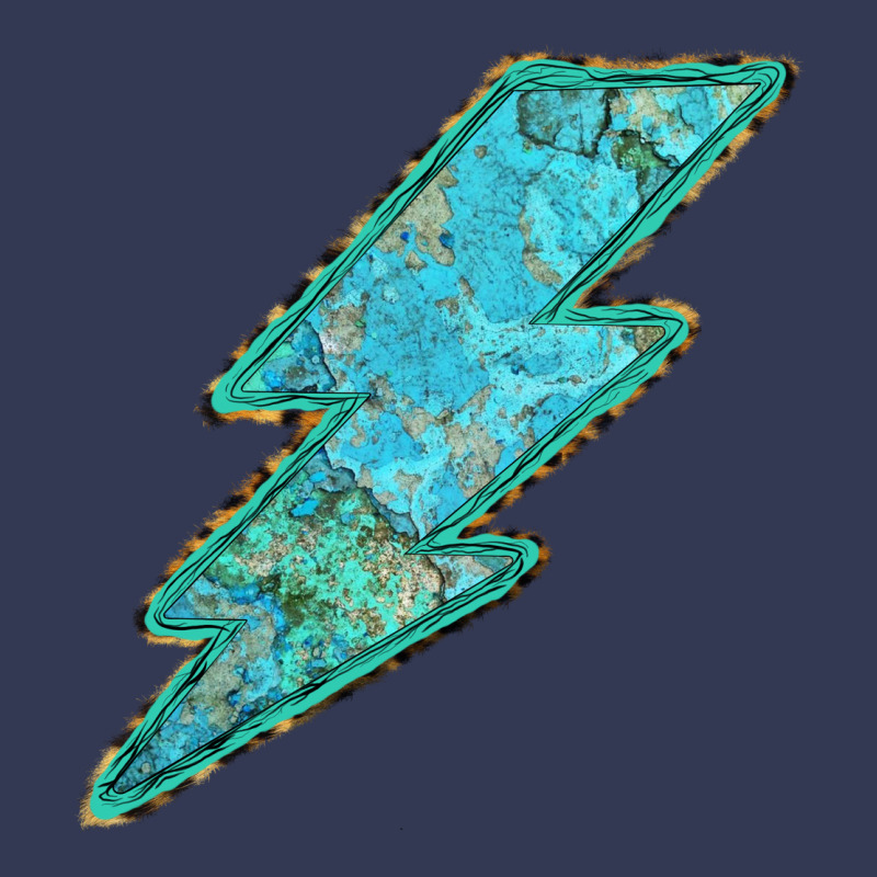 Turquoise Lightning Heavyweight Hoodie by Bettercallsaul | Teevron