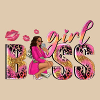 Girl Boss Afro Black Woman Heavyweight Sweatshirt | Teevron