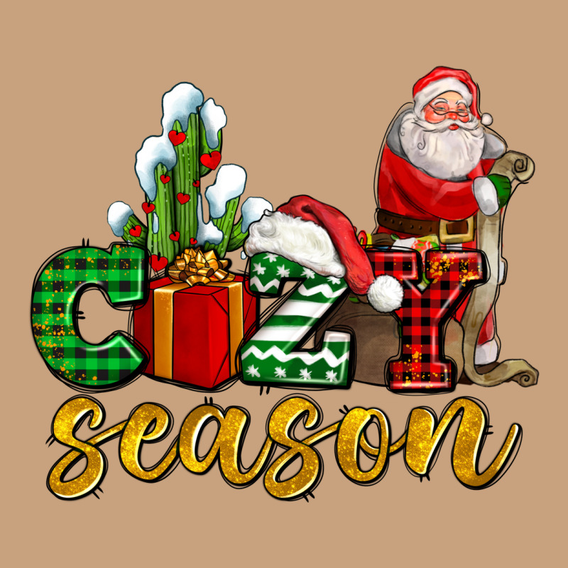 Cozy Season With Santa Christmas Tree Cactus And Gift Vintage Tee by AdoDesignShop | Teevron