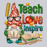 Gnome Teach Love Inspire Heavyweight Sweatshirt | Teevron