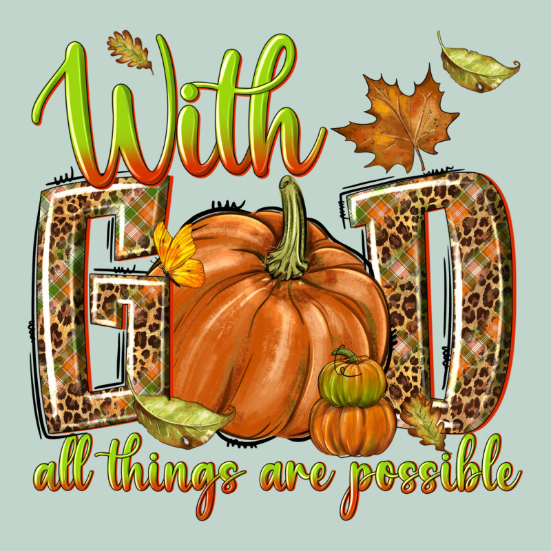 With God All Things Are Possible Zipper Hoodie by NancyCooperArtShop | Teevron
