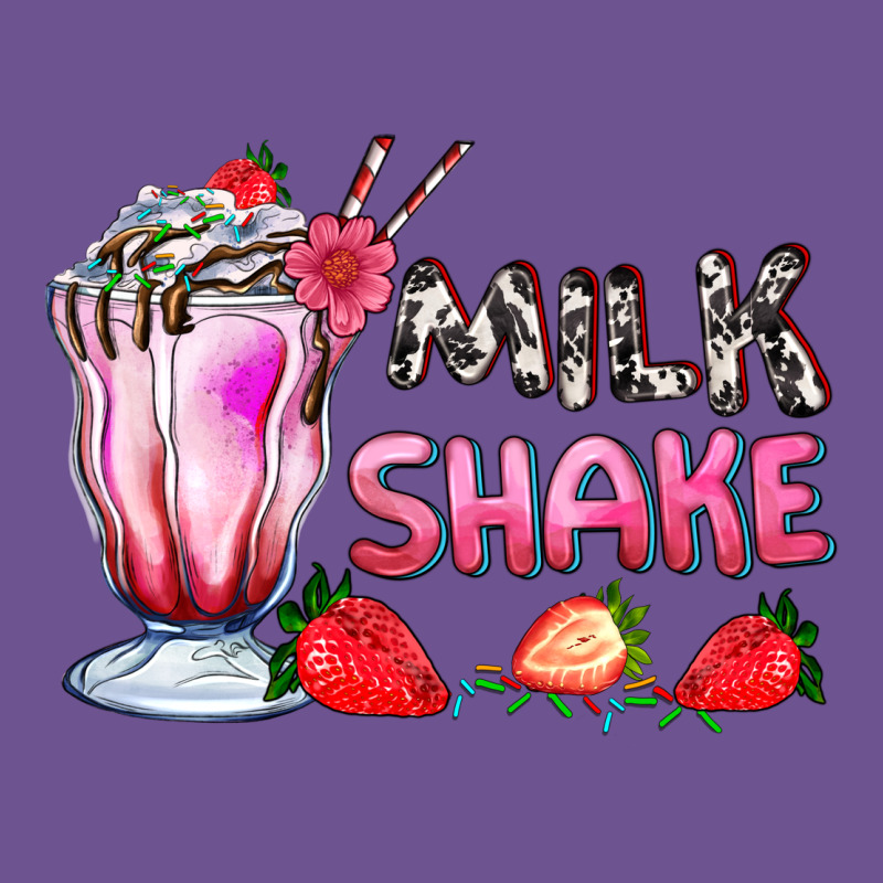 Milkshake With Strawberry Vintage Tee by AdoDesignShop | Teevron