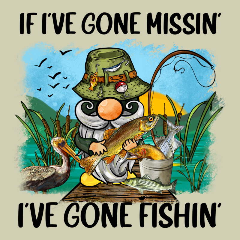 If I've Gone Missin' I've Gone Fishin' Heavy Core Tee by BarkalooDesign | Teevron