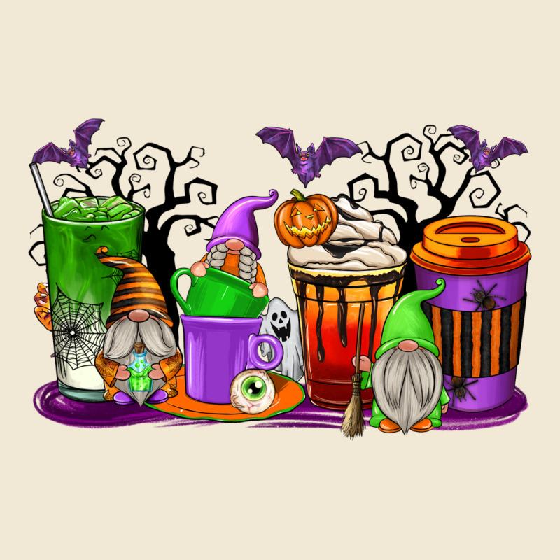 Halloween Gnomes Coffee Cups Premium Tee by texasbilliewilder | Teevron
