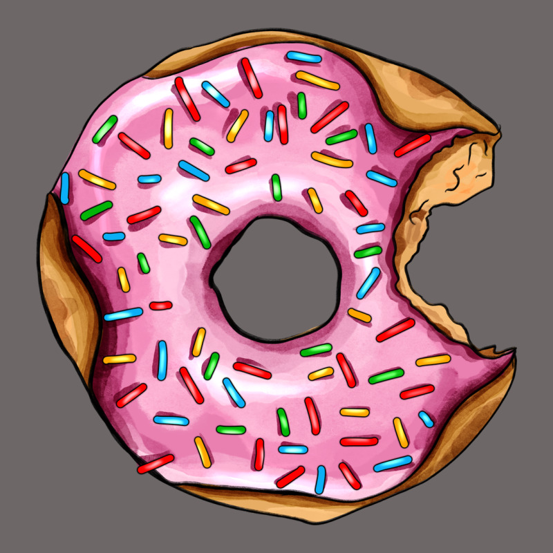 Pink Strawberry Donut Classic Tee by AdoDesignShop | Teevron
