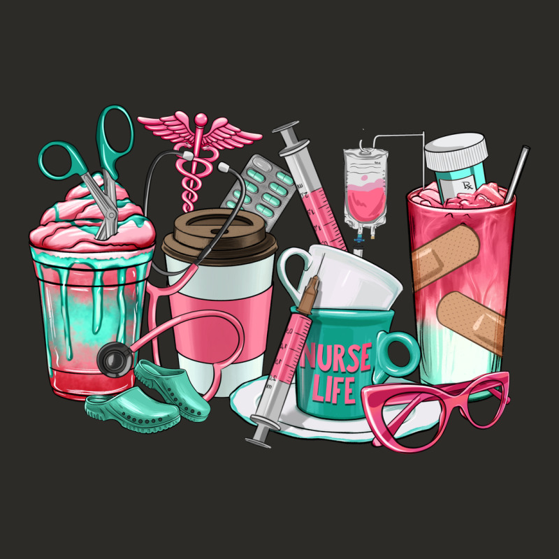 Nurse Coffee Cups Heavy Core Tee by texasbilliewilder | Teevron