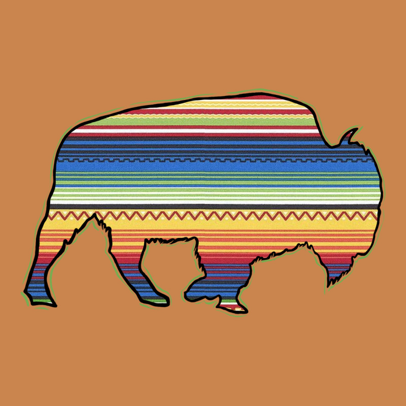 Aztec Bison Silhouette Heavyweight Hoodie by Bettercallsaul | Teevron