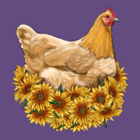 Chicken With Sunflowers Vintage Hoodie | Teevron
