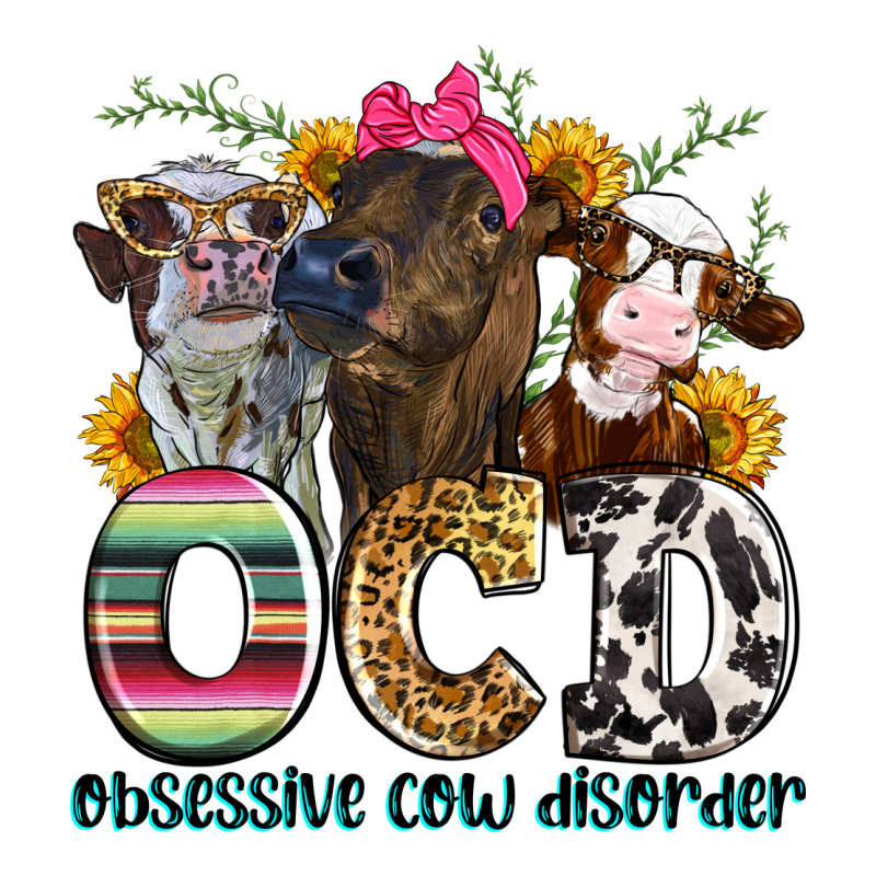 Ocd Obsessive Cow Disorder Premium Tee by Zillion Design Studio | Teevron