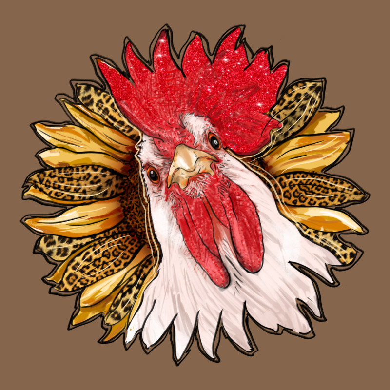 Sunflower With Rooster Premium Tee by RanaPortraitStore | Teevron