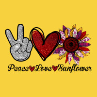 Peace Love Sunshine Sunflower Premium Sweatshirt | Teevron