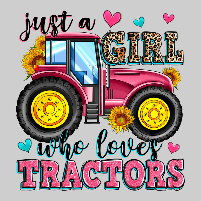 Just A Girl Who Loves Tractors Premium Tee by Zillion Design Studio | Teevron