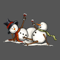 Snowman With Wine Zipper Hoodie | Teevron