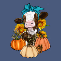 Cow Fall Pumpkin Vintage Hoodie | Teevron