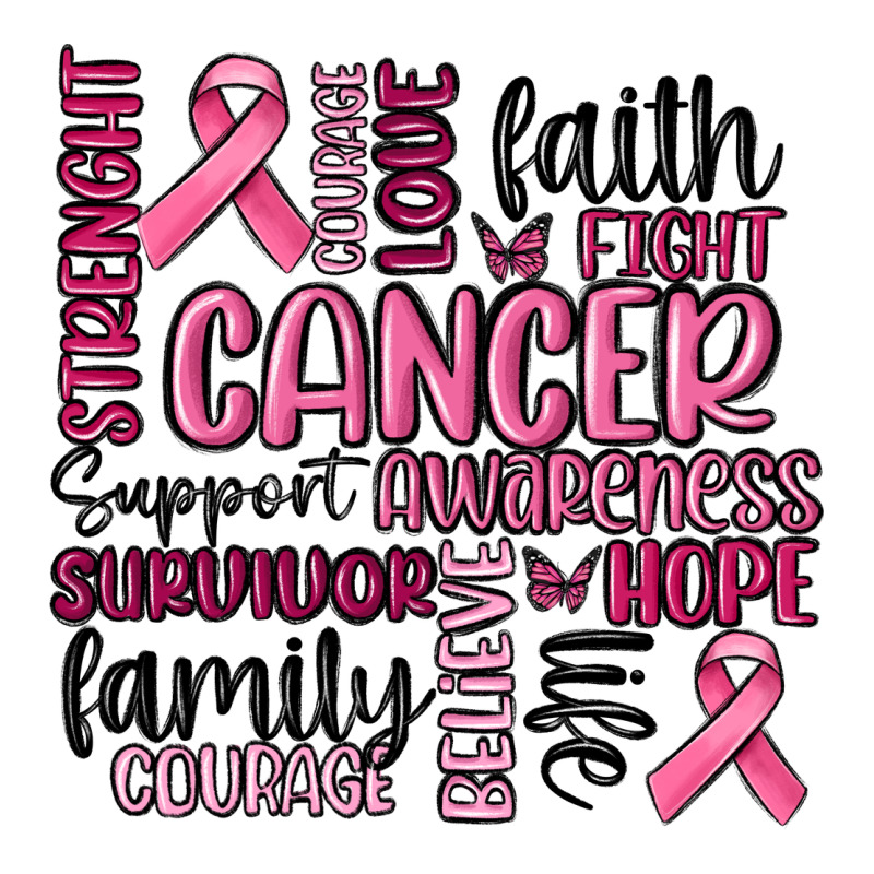 Cancer Awareness Long Sleeve Tee by MaliasSmallBusiness | Teevron