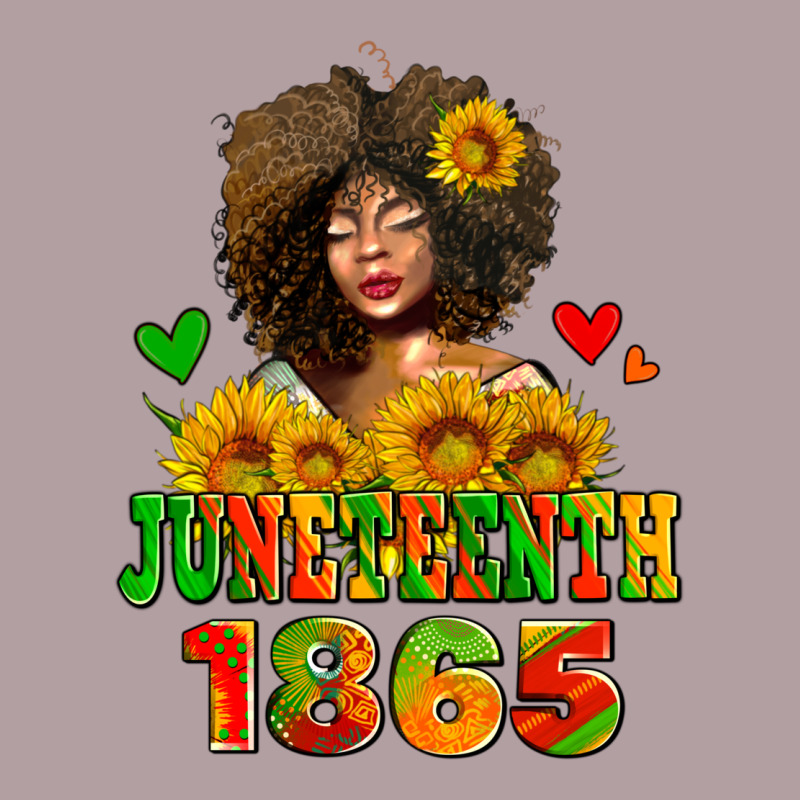 Afro Woman Juneteenth 1865 Vintage Hoodie by AdoDesignShop | Teevron