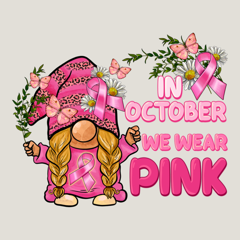In October We Wear Pink Gnome Heavy Core Tee by BarkalooDesign | Teevron