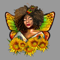 Butterfly Afro Woman Juneteenth Vintage Hoodie | Teevron