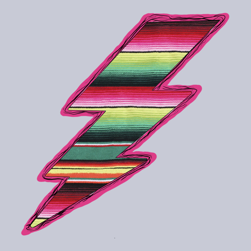 Pink Serape Lightning Heavyweight Hoodie by Bettercallsaul | Teevron