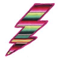 Pink Serape Lightning | Teevron