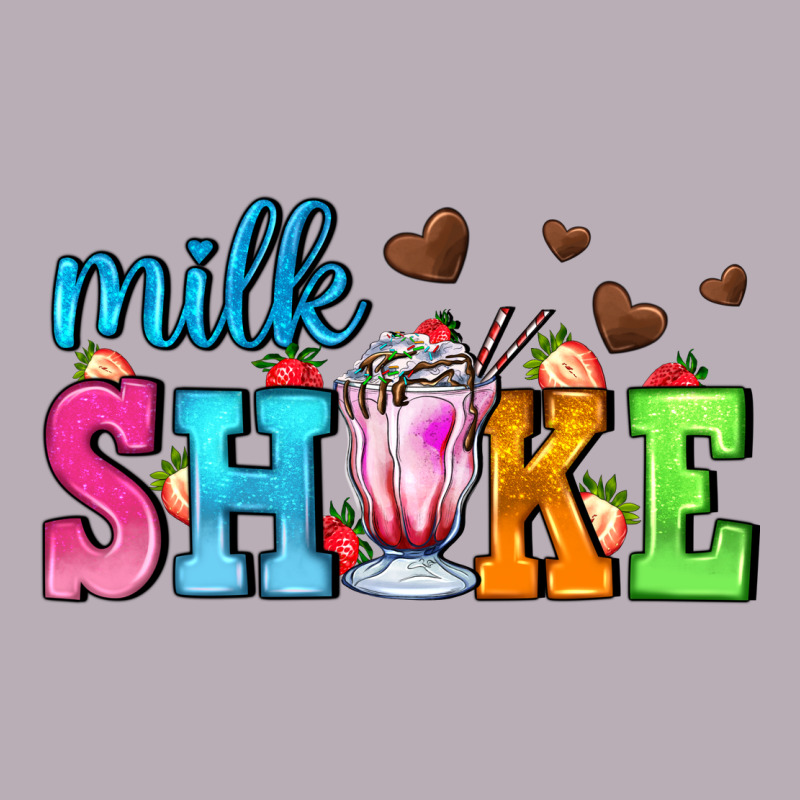 Milk Shake With Chocolate Heart Vintage Tee by AdoDesignShop | Teevron