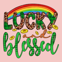 Western St. Patrick's Rainbow Lucky And Blessed Urban Heavy Tee | Teevron
