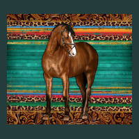 Western Horse Serape  Leather Leopard Classic Tee | Teevron
