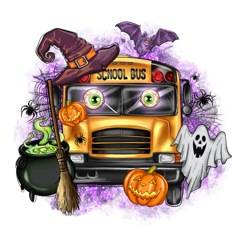 Halloween School Bus Premium Tee by texasbilliewilder | Teevron
