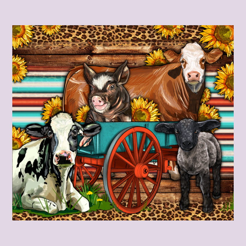 Farm Animals On An Old Wagon Classic Tee by LillyAllenDesigns | Teevron